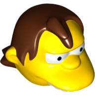 Lego hlava, žlutá (6063655)